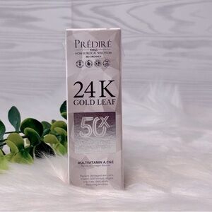 PRÉDIRÉ PARIS 50X Multi-Vitamin A,C,&E Retinol & Collagen Booster 24K Gold Serum